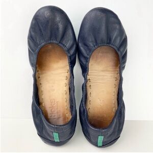 Tieks Navy Blue Packable Ballet Flats Size 6